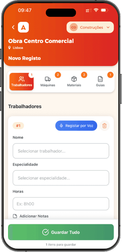 Registo escrito, para todos